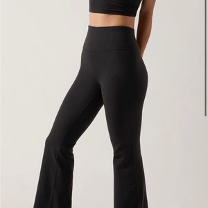 Athleta elation flare pants, size s and tall